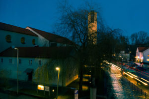 Penzberger Neue Mitte, Blick nach Norden