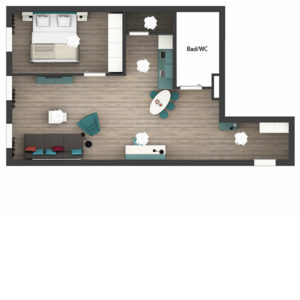 Grundriss Apartments Superior
