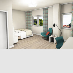 Monteurzimmer C2,3 Zimmer 3